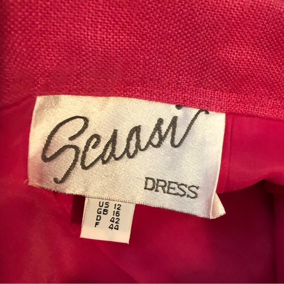 Vintage Arnold Scaasi hot pink skirt - Picture 4 of 4